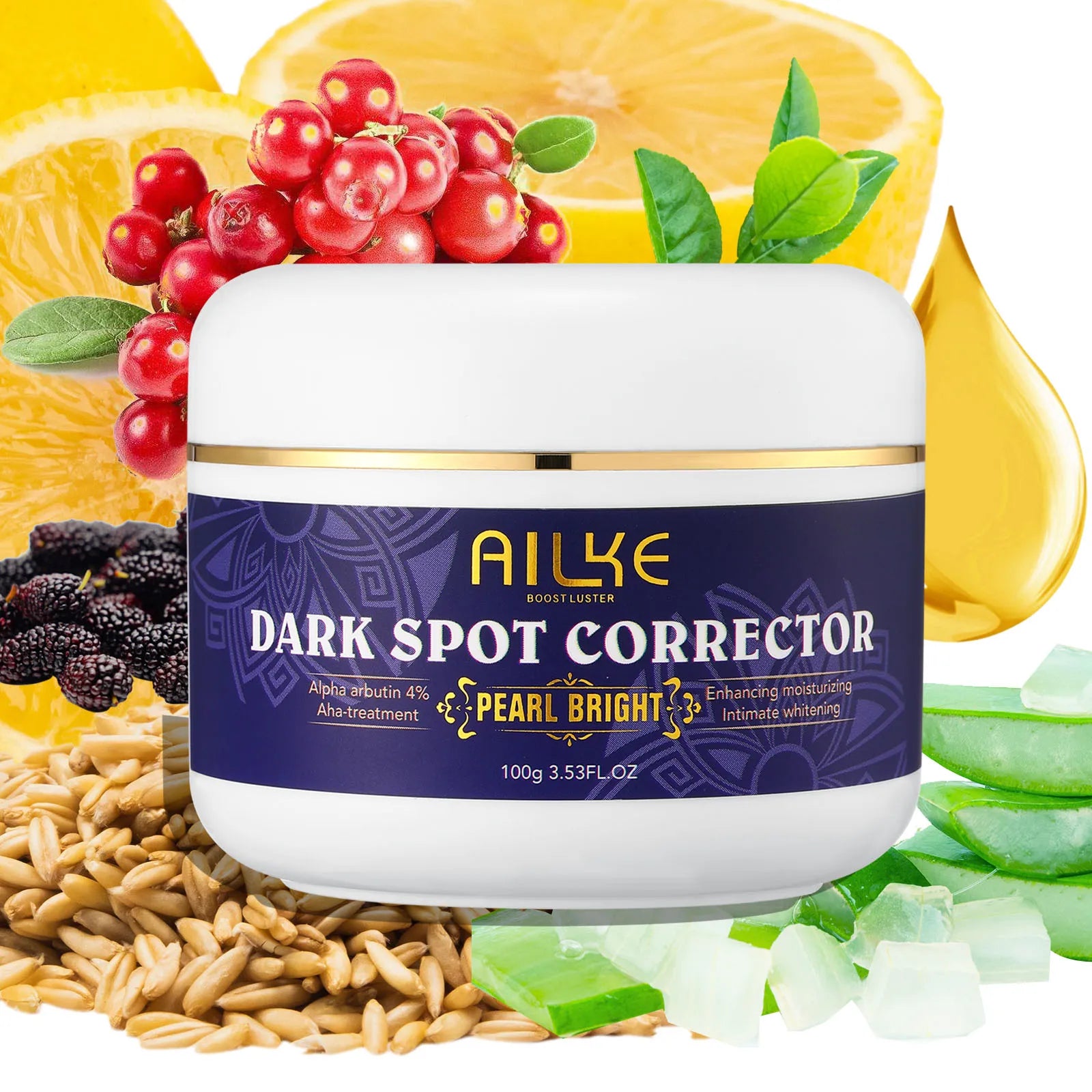 AILKE Dark Spots Remover Cream, For Armpit,Elbows, Legs, Age Spots,Sun Spots And Freckle Remover,With Glutathione &Vitamin E