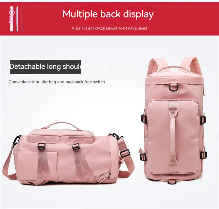 Rilibegan Outdoor Backpacks Waterproof Sport Travel Back Pack Fitness Backpack Big Capacity Travel Bag Shoe Barn Backpacks