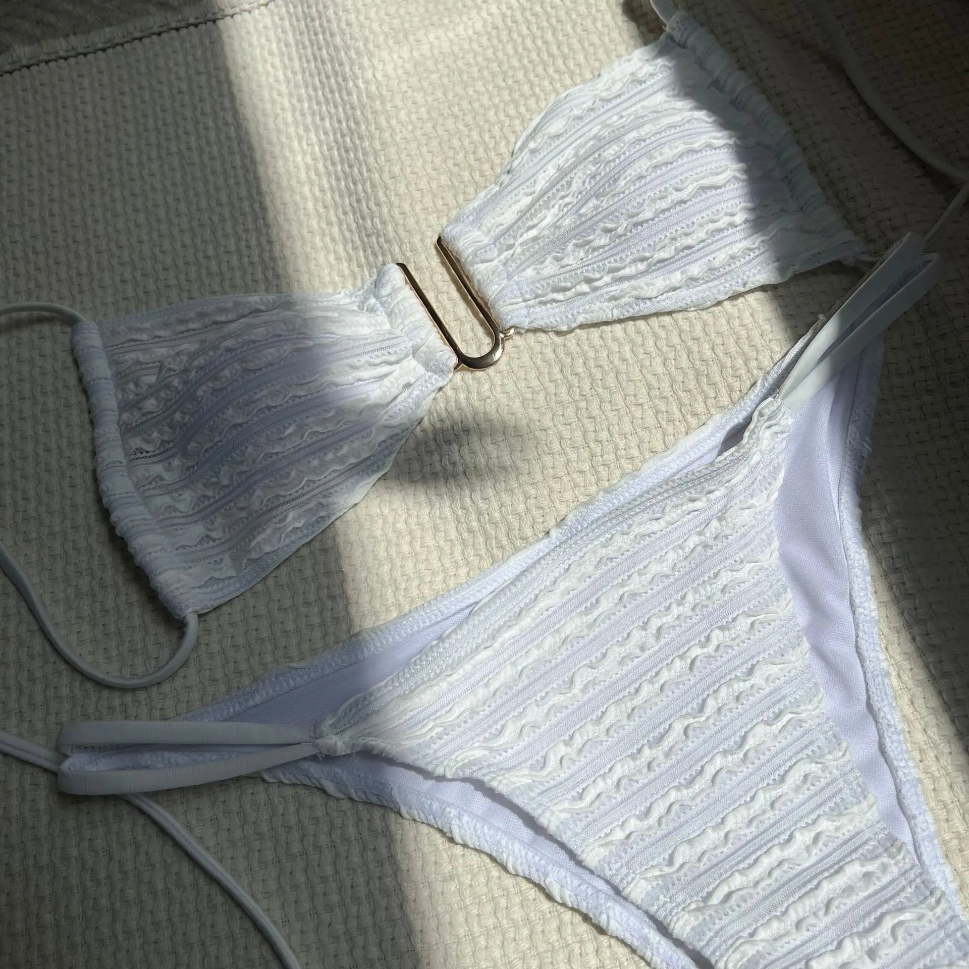 New Sexy Bikinis 2025 Swimsuits Women's Swimwear Push Up Female Beach Swim Wear Bathing Suits Brazilian Bikini Set Pool Bather