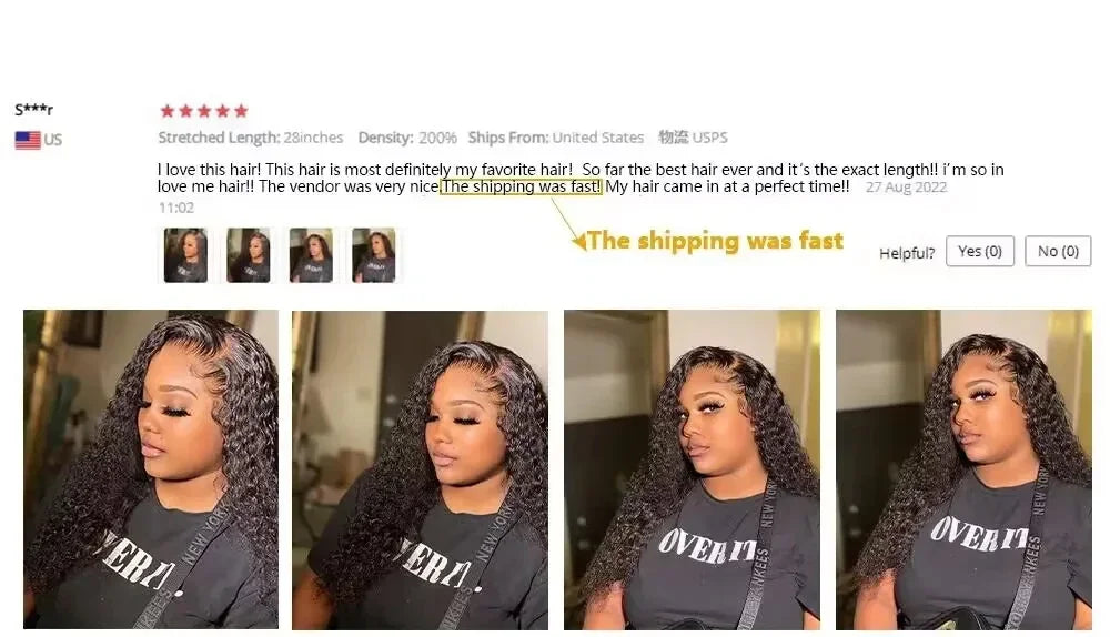 HD Transparent 13x4 13x6 Full Frontal Lace 200 Density Deep Wave Curly Natural Color Water Brazilian Human Hair Wigs 34 36 Inch