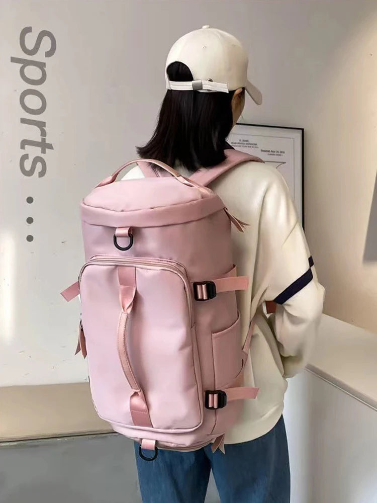 Rilibegan Outdoor Backpacks Waterproof Sport Travel Back Pack Fitness Backpack Big Capacity Travel Bag Shoe Barn Backpacks