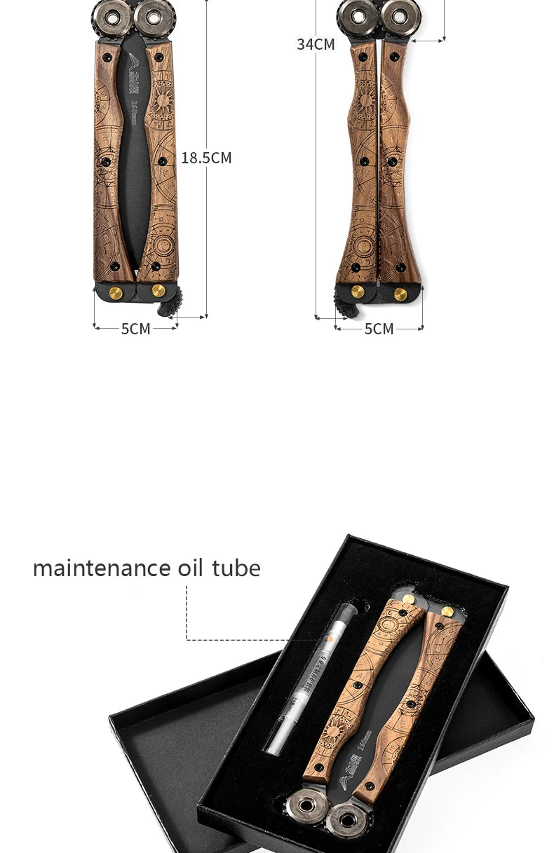 BISINNA 1pcs Double-sided Folding Saw Hand-held Logging Saw Outdoor Camping Gardening Woodworking Tool