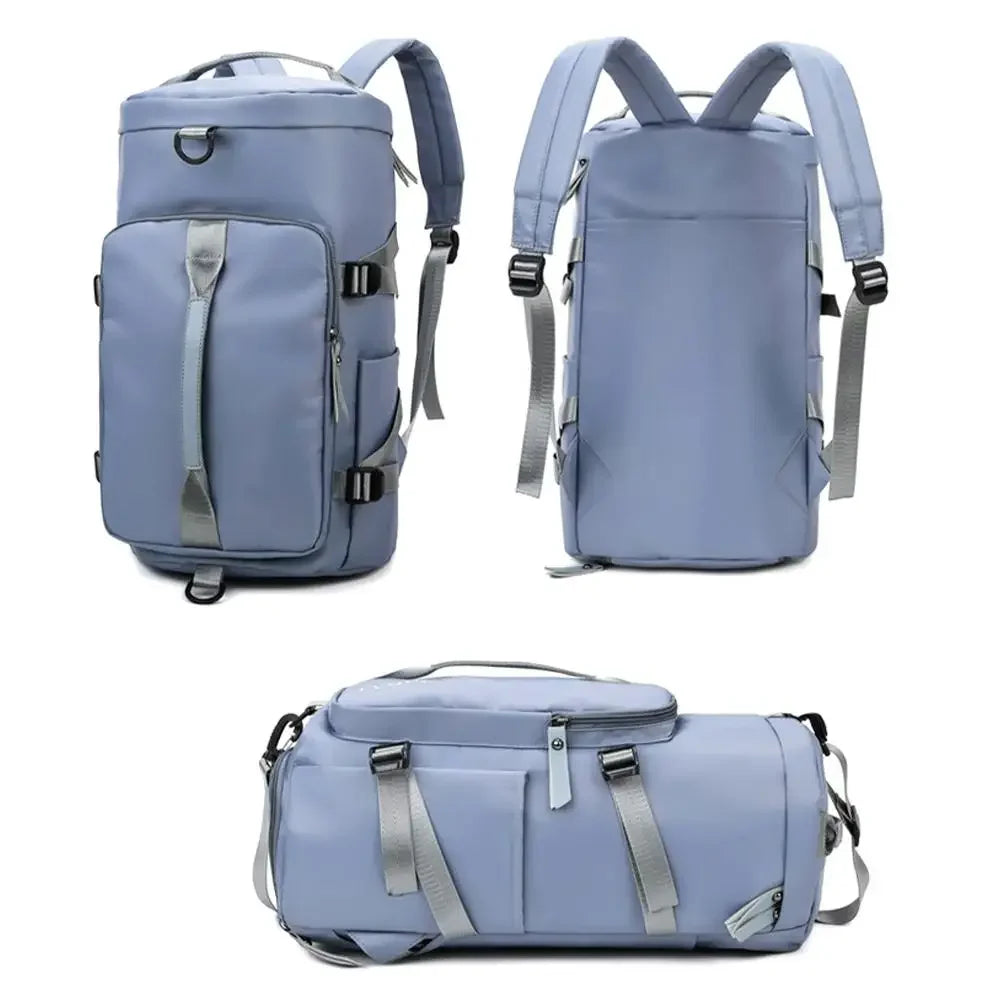 Rilibegan Outdoor Backpacks Waterproof Sport Travel Back Pack Fitness Backpack Big Capacity Travel Bag Shoe Barn Backpacks