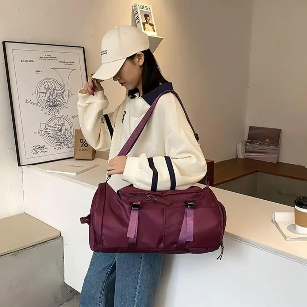 Rilibegan Outdoor Backpacks Waterproof Sport Travel Back Pack Fitness Backpack Big Capacity Travel Bag Shoe Barn Backpacks