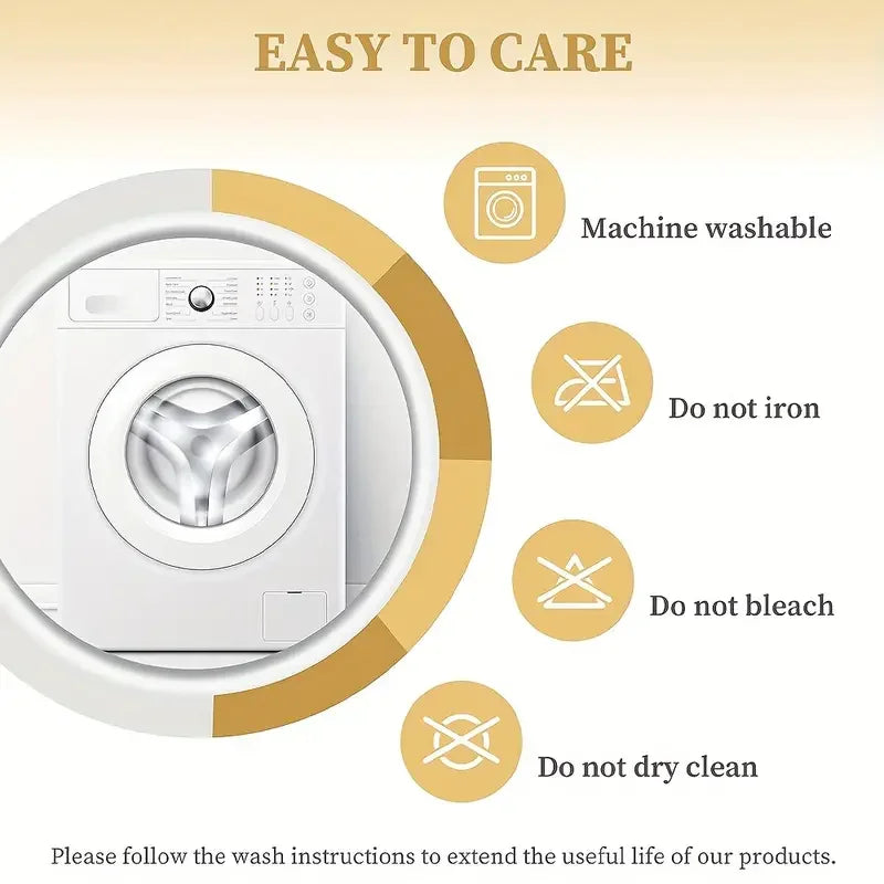 2pcs Zippered Waterproof Pillow Cover, Oil-resistant Knitted Pillow Protector for Bed Sleeping Pillowcase