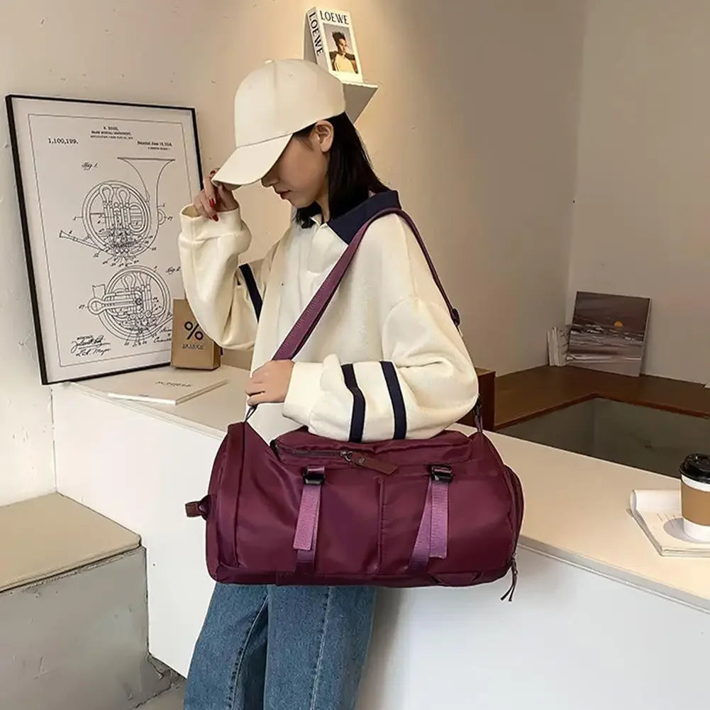 Rilibegan Outdoor Backpacks Waterproof Sport Travel Back Pack Fitness Backpack Big Capacity Travel Bag Shoe Barn Backpacks