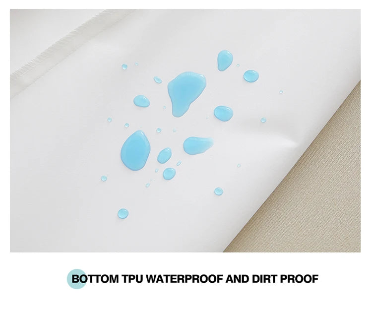Waterproof Mattress Protector with Zipper Soft & Breathable Noiseless Mattress Cover for Single or Double Bed, Queen/King Size