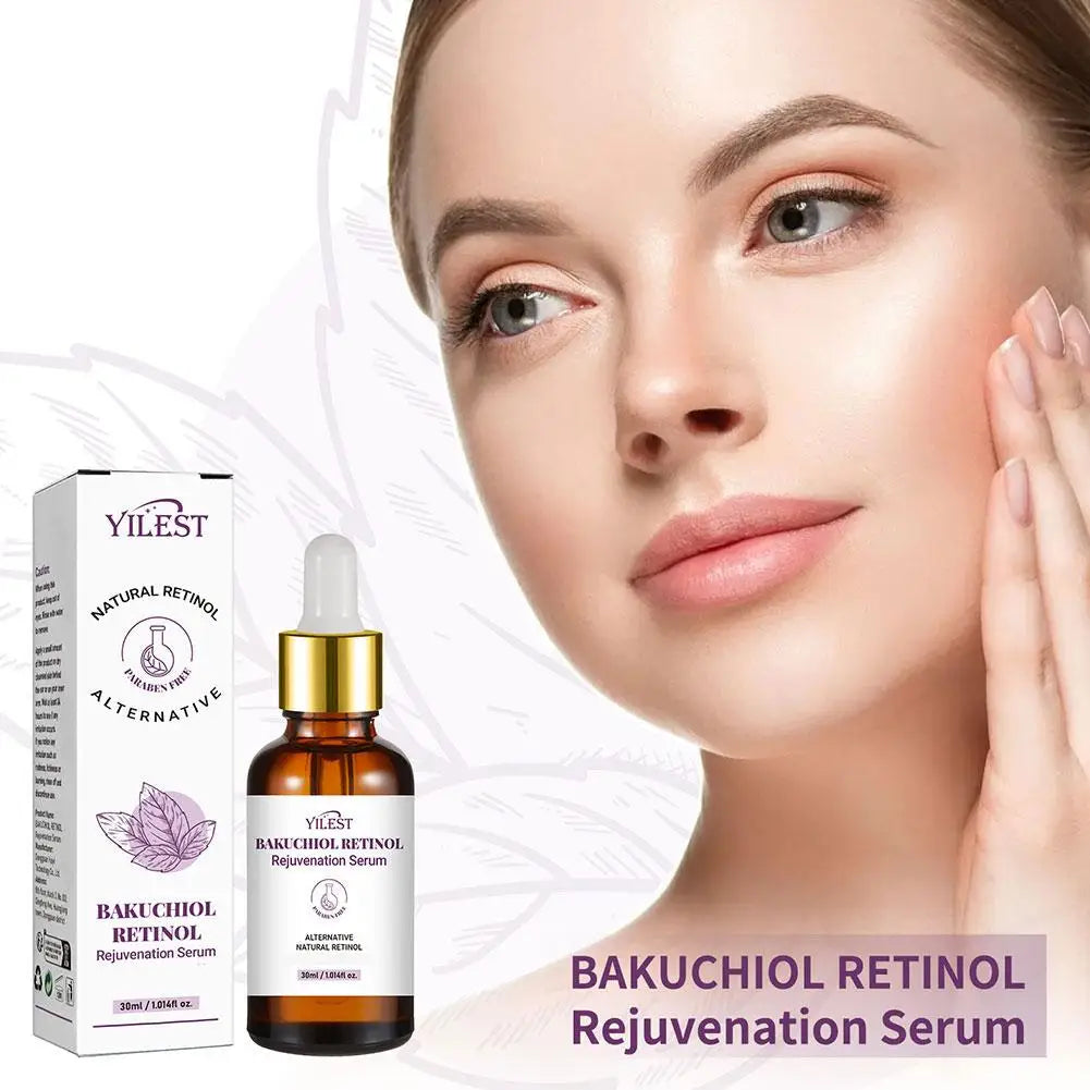 1/2PCS Bakuchiol Retinol Rejuvenation Serum For Face Minimize Wrinkles Retinol & Vitamin Face Serum Skin Firming Skin Care