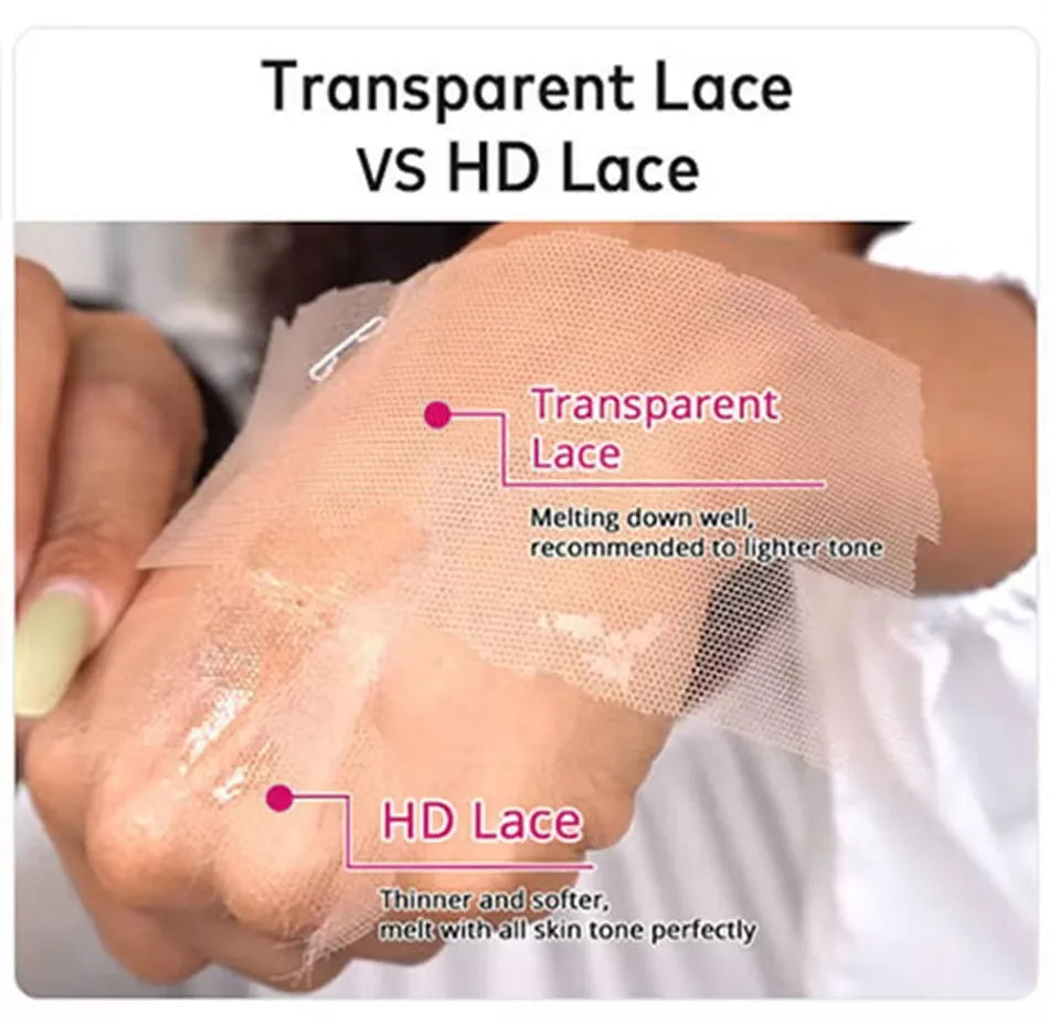 4 Chocolate Brown 13x6 HD Lace Frontal Wig Pre pucked Colored Lace Front Human Hair Wigs For Women Bone Straight Human Hair Wig