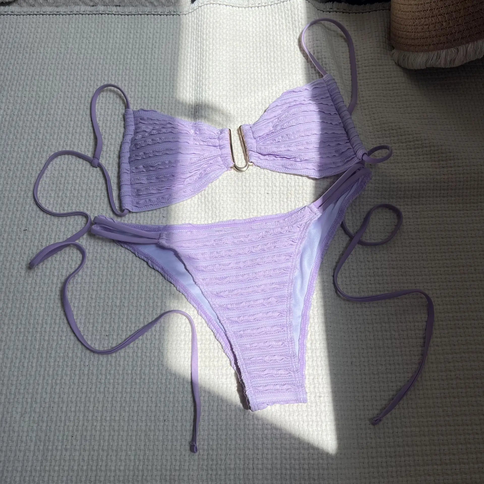 New Sexy Bikinis 2025 Swimsuits Women's Swimwear Push Up Female Beach Swim Wear Bathing Suits Brazilian Bikini Set Pool Bather