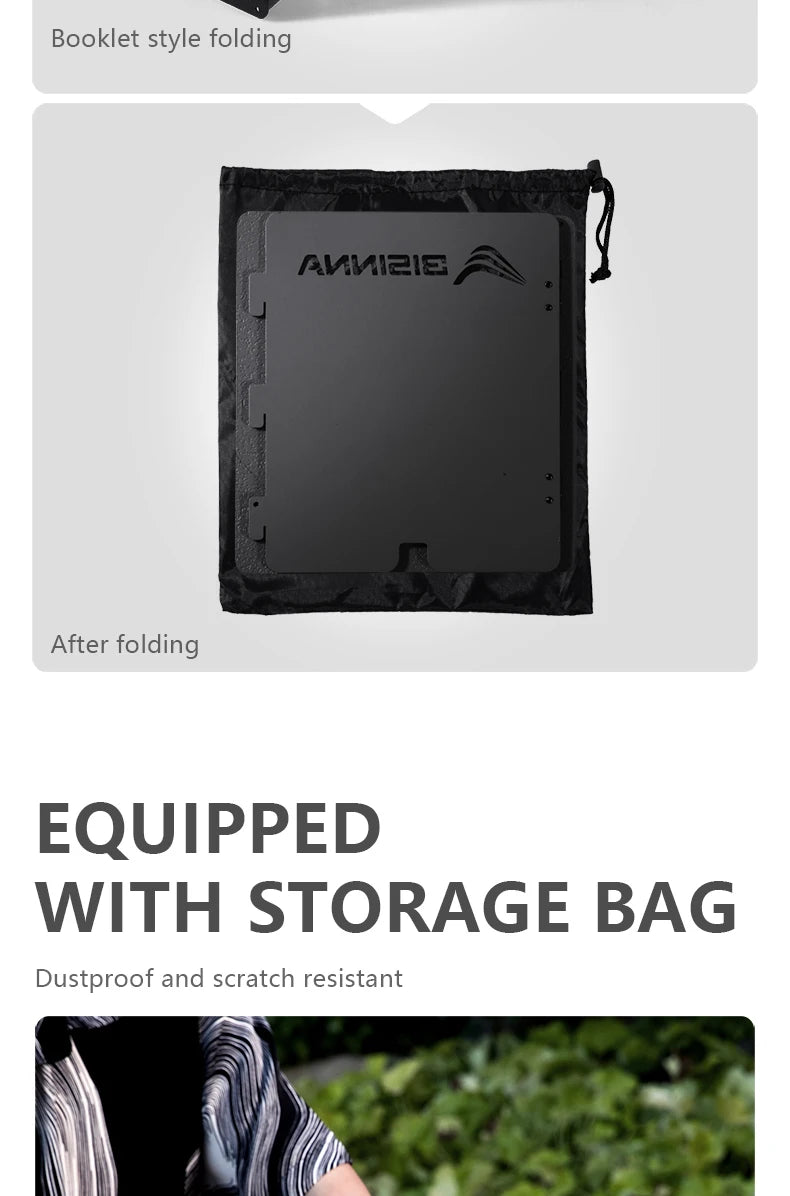 BISINNA Folding Gas Stove Windshield Camping Cooking Burner Windproof Screen For Outdoor Picnic Cassette Stove