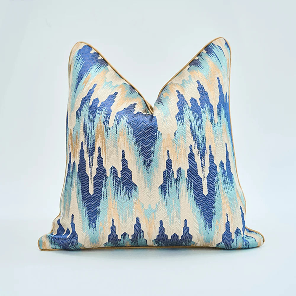 Throw Decor Pillow Covers (no filling)  for Couch Sofa Bed, GreyBeige Cushion Covers 45x45cm/50x50cm