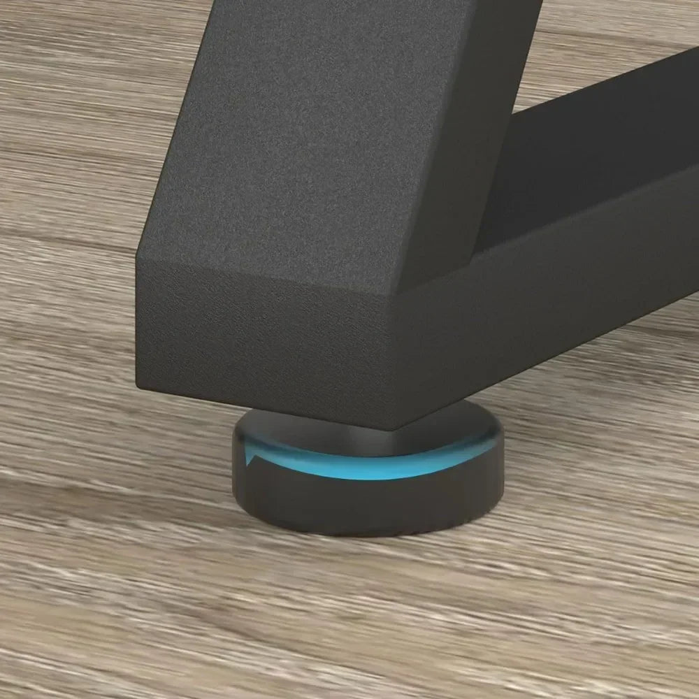 70.8" Black Computer Desk, Large Industrial Pc Study Home Office Desk, Long Modern Wood Gaming Work Writing Desk