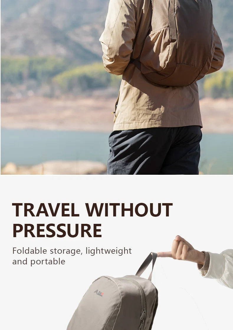BISINNA 20L Hiking Backpack Ultralight Foldable Waterproof Travel Bags For Men Outdoor Portable Woman Camping Small Backpack