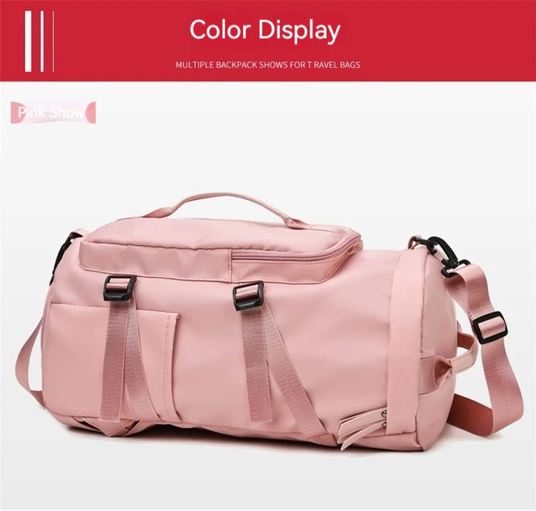 Rilibegan Outdoor Backpacks Waterproof Sport Travel Back Pack Fitness Backpack Big Capacity Travel Bag Shoe Barn Backpacks