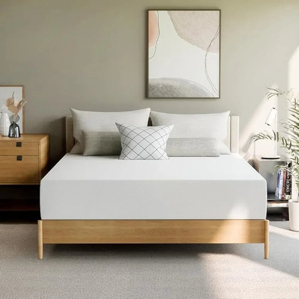 12 Inch Cooling Gel Memory Foam Mattress Medium Firm for Cool Sleep Pressure Relieving CertiPUR-US Certified Convenient