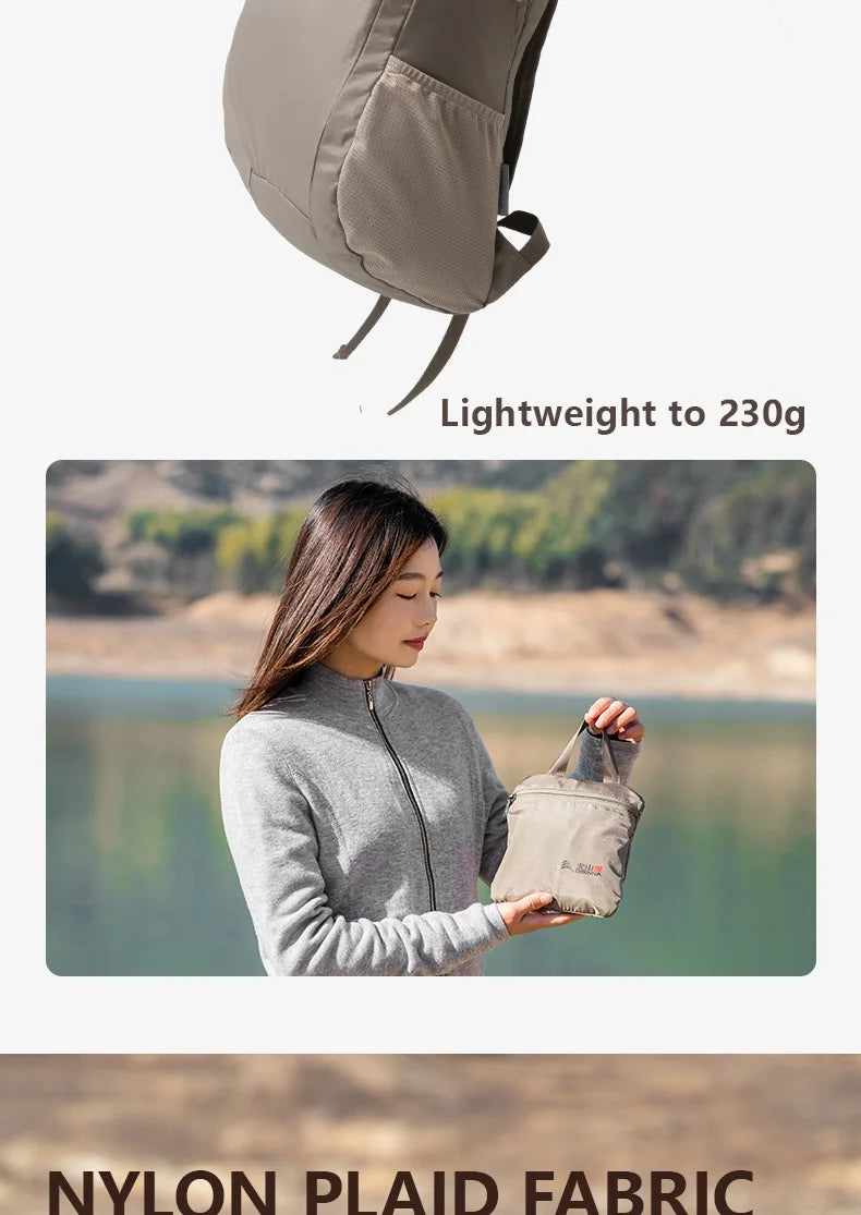 BISINNA 20L Hiking Backpack Ultralight Foldable Waterproof Travel Bags For Men Outdoor Portable Woman Camping Small Backpack
