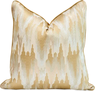 Throw Decor Pillow Covers (no filling)  for Couch Sofa Bed, GreyBeige Cushion Covers 45x45cm/50x50cm