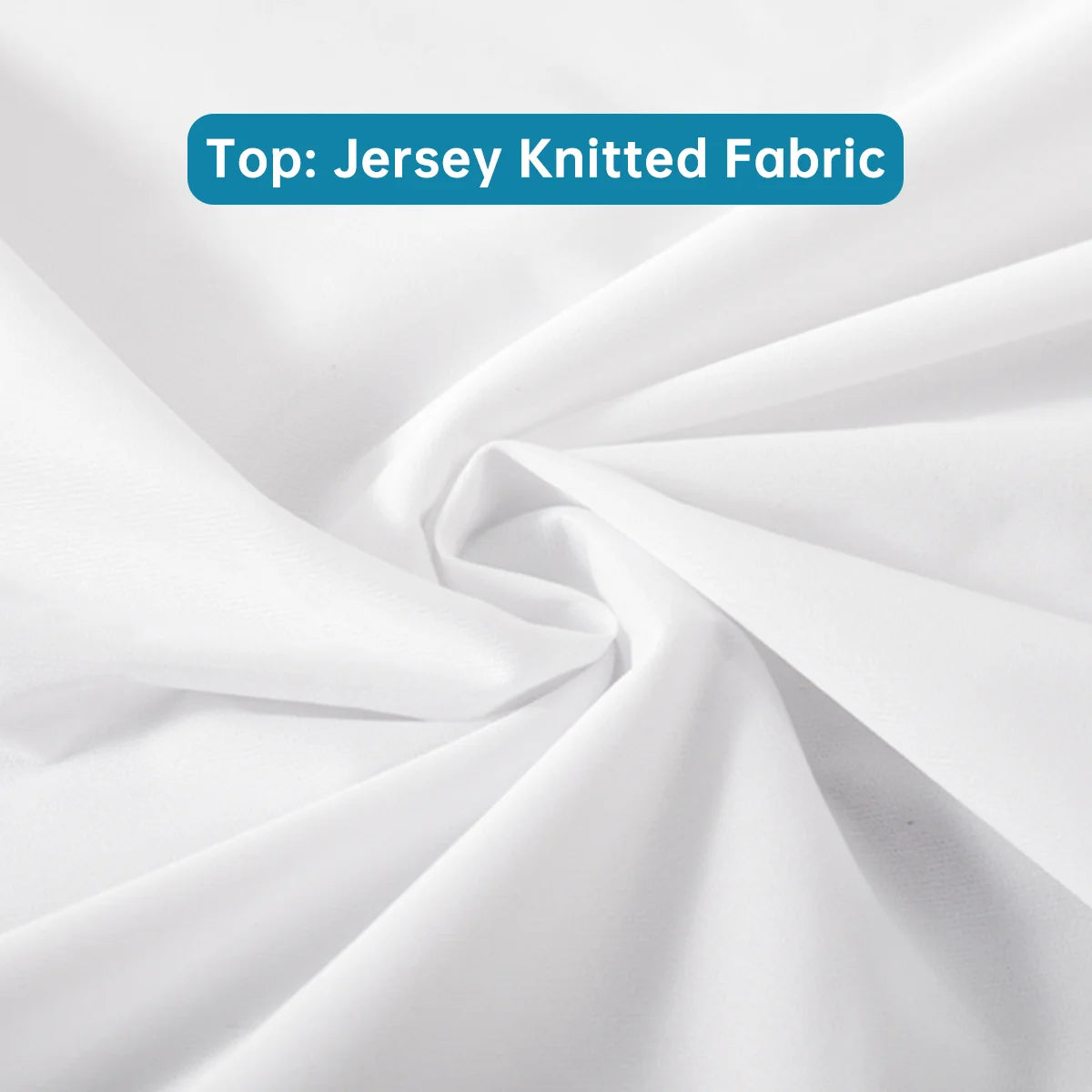 2pcs Zippered Waterproof Pillow Cover, Oil-resistant Knitted Pillow Protector for Bed Sleeping Pillowcase