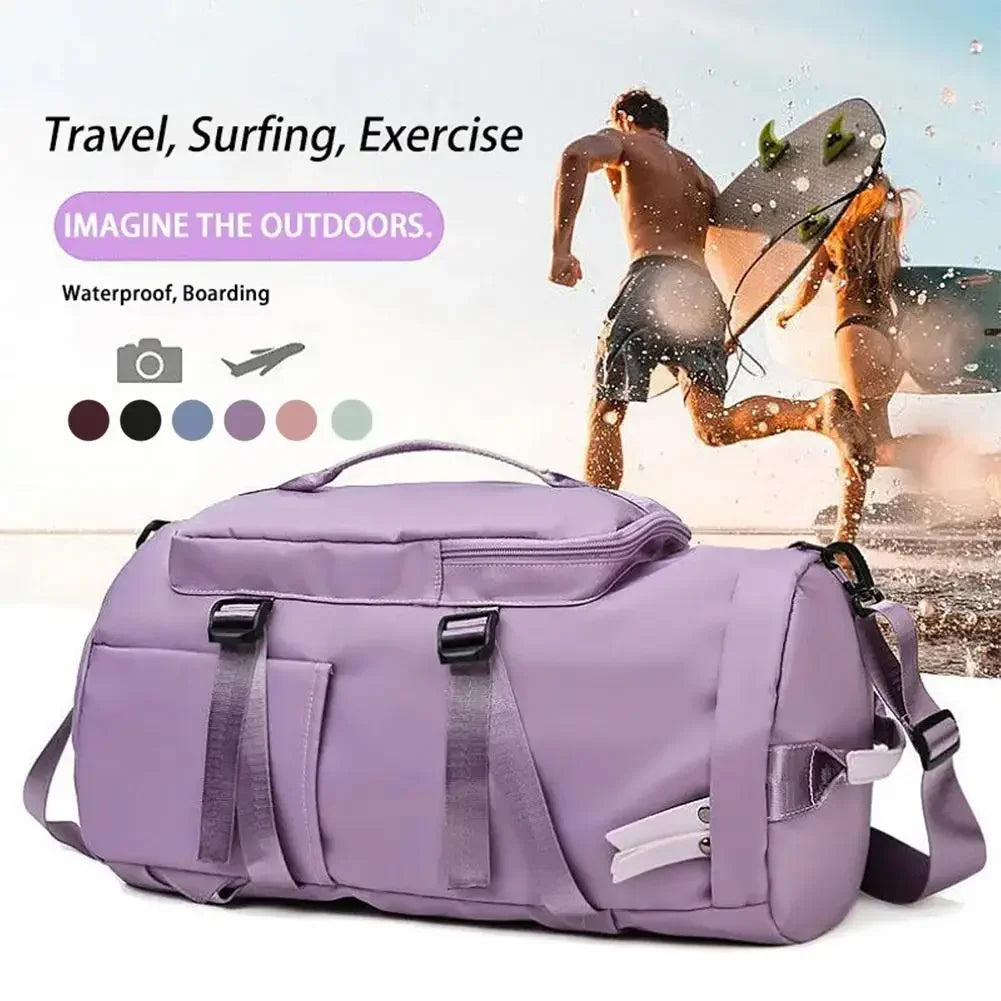 Rilibegan Outdoor Backpacks Waterproof Sport Travel Back Pack Fitness Backpack Big Capacity Travel Bag Shoe Barn Backpacks