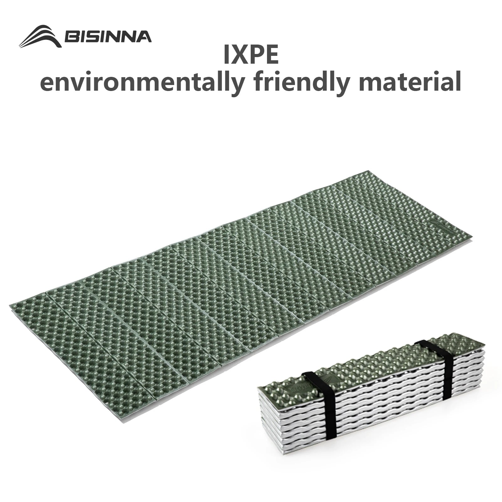 BISINNA Ultralight Camping Mat Portable Folding Moistureproof Sleeping Pad for Outdoor Picnic Hiking Travel