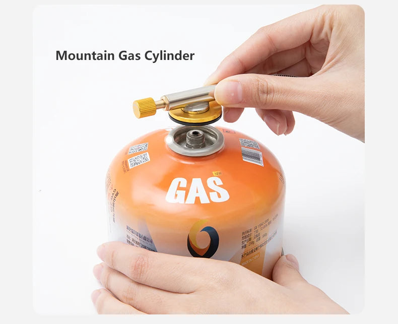 BISINNA Camping Gas Stove 5800W Tourist Folding Burner Portable Furnace Outdoor BBQ Hiking Picnic Equipment