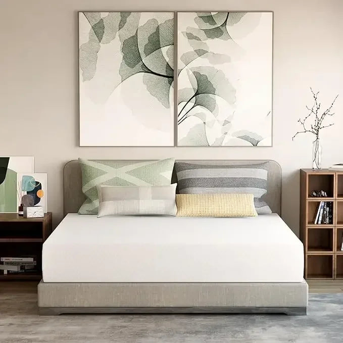 12 Inch Cooling Gel Memory Foam Mattress Medium Firm for Cool Sleep Pressure Relieving CertiPUR-US Certified Convenient