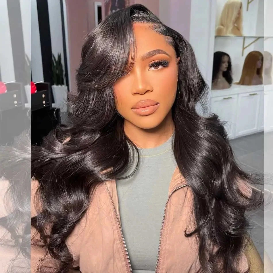 Body Wave HD 13X4 13X6 Lace Front Human Hair Wigs For Women Pre plucked Body Wave Human Hair Wigs