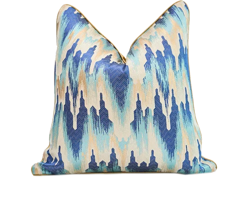 Throw Decor Pillow Covers (no filling)  for Couch Sofa Bed, GreyBeige Cushion Covers 45x45cm/50x50cm