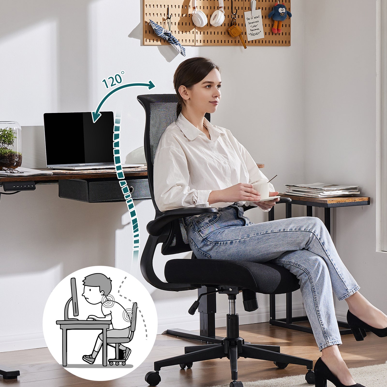 Ergonomic Computer Net Chair