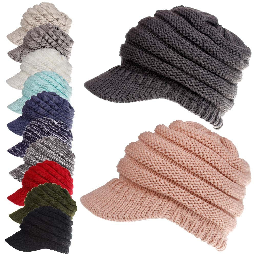 Women's Ponytail Beanies