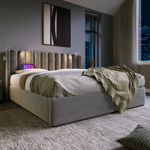 Linen Storage Space Bed Frame