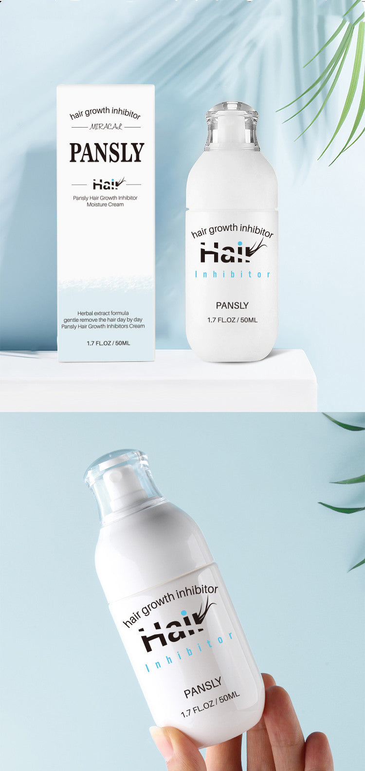 Two-in-one Hair Removal Cream