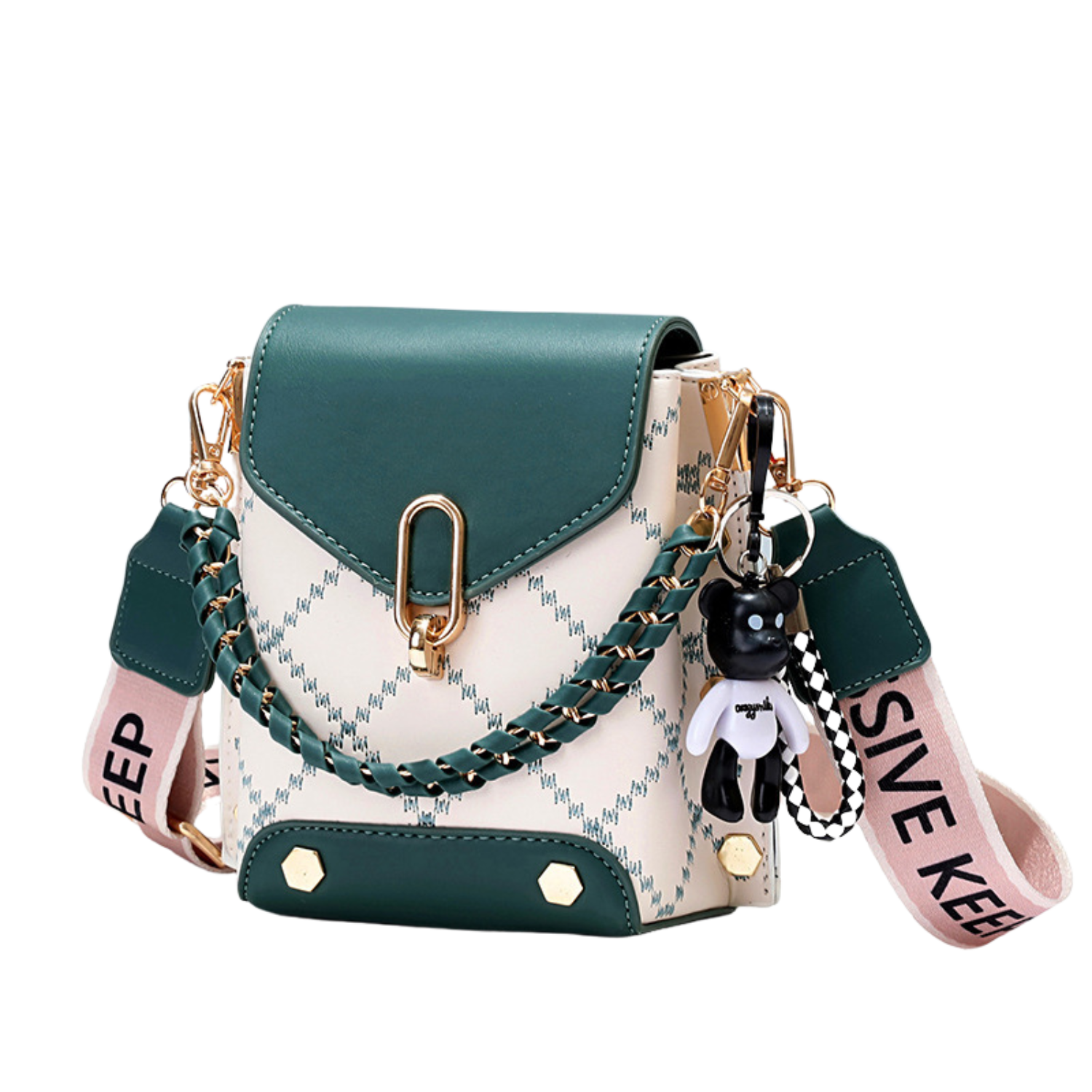 Women's Chain Bucket Bag