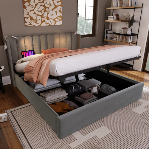 Linen Storage Space Bed Frame