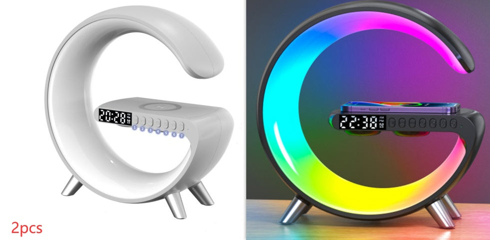 Intelligent G-Shaped LED Lamp with Bluetooth Speaker