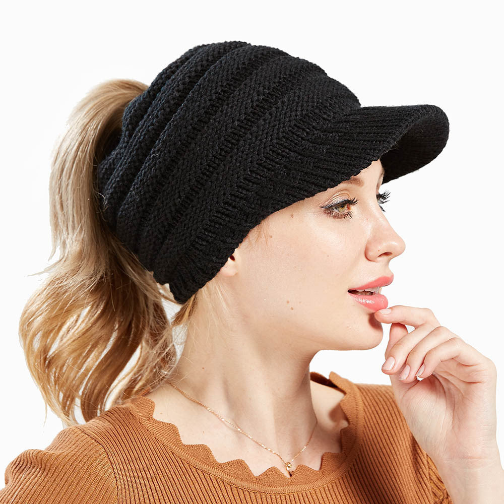 Women's Ponytail Beanies