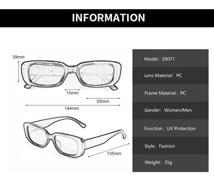 Square Small Frame Sunglasses