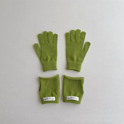 Personalized Winter Five-Finger Gloves