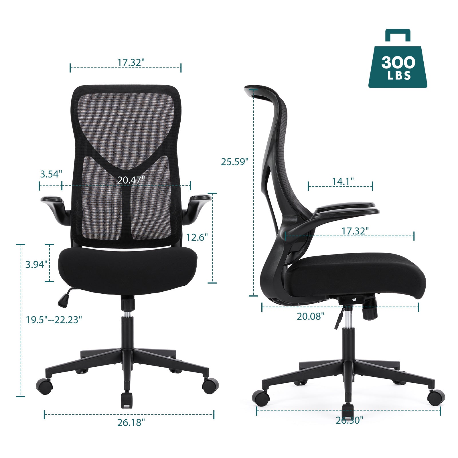 Ergonomic Computer Net Chair