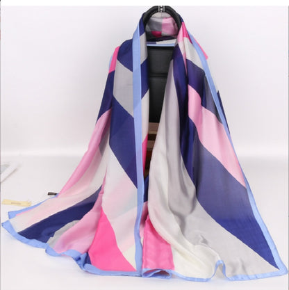 Fashion Sunscreen Silk Scarf