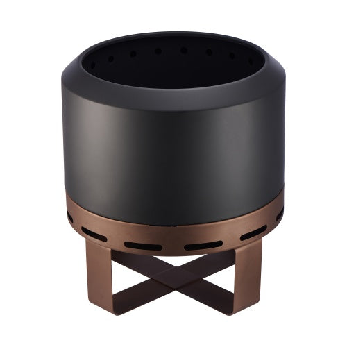 Outdoor Smokeless Fire Pit Stove 18 For Camping Bonfire, Wood Burning Fire Place Firepit With Stand For Patio  Outside