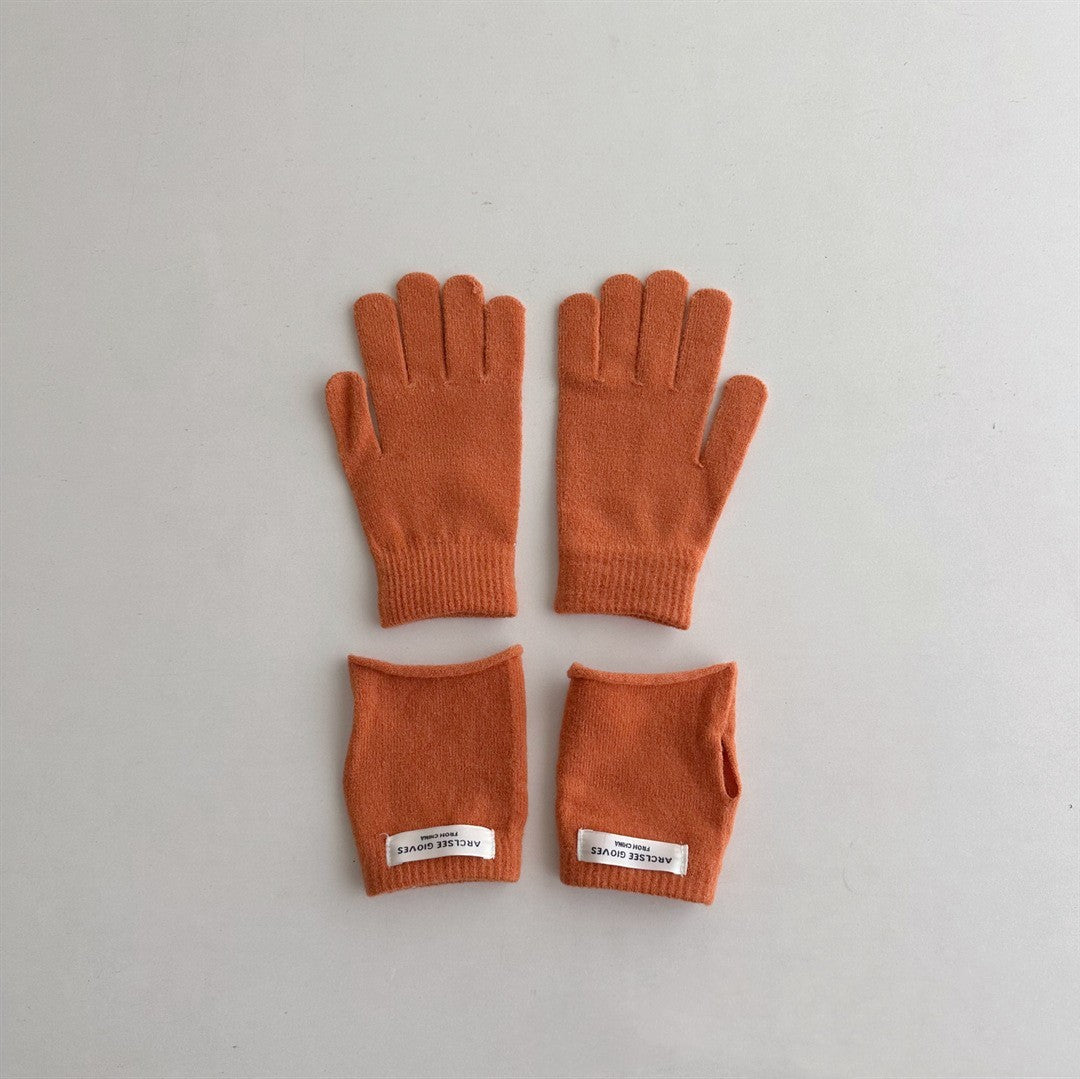 Personalized Winter Five-Finger Gloves