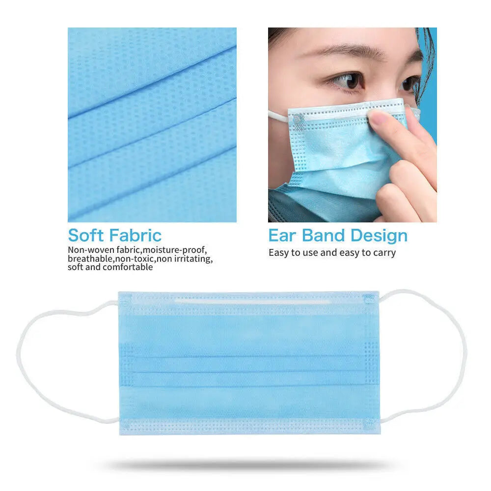 Disposable 3-Layer Ear loop Face Mask