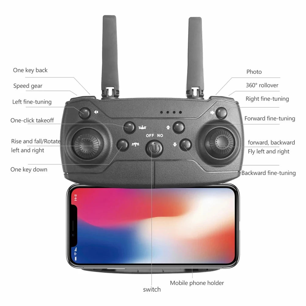 Professional 4K HD Foldable Drone