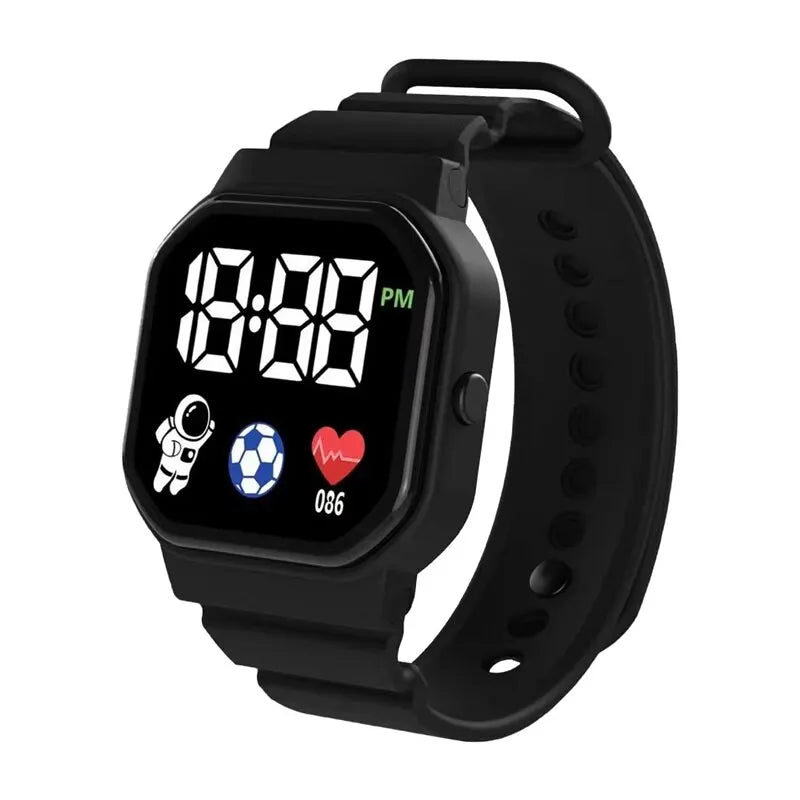 Sports Watch For Women And Men Electronic LED Digital Watch Fashion Casual Simple Silicone Female Watch Electronic Clock