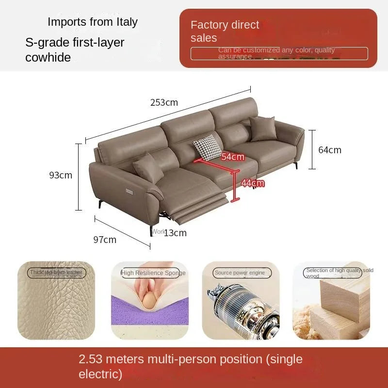 Electric Large Wood Sofas Filler Extendable Frame Luxury Lounges Sofas Lazy Salon Recliner Couch Wohnzimmer Unique Furniture