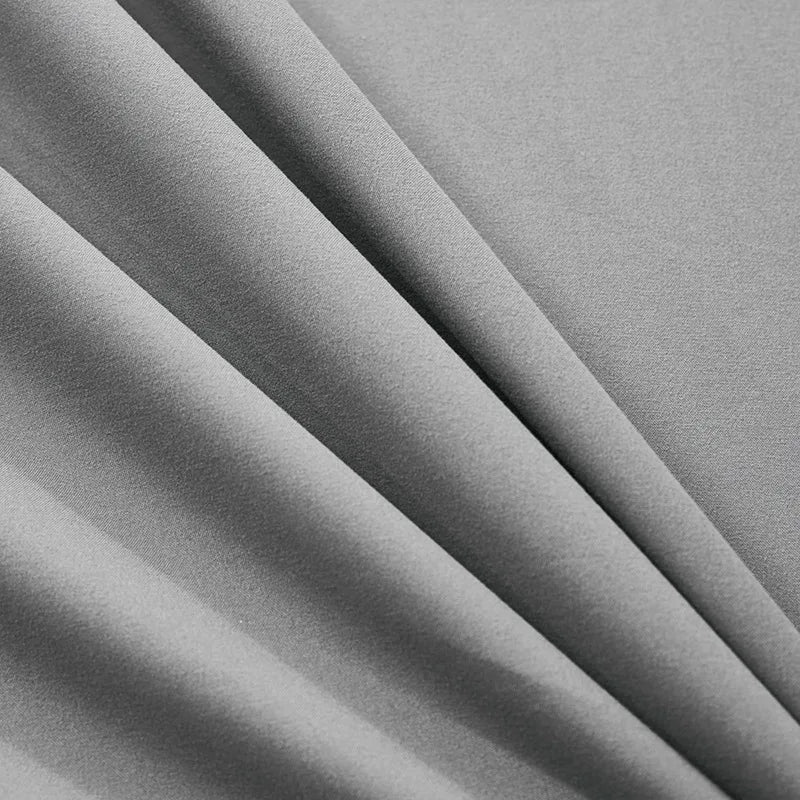 Waterproof Bed Fitted Sheet Soft Breathable Mattress cover Grey Queen/King/Twin/Full
