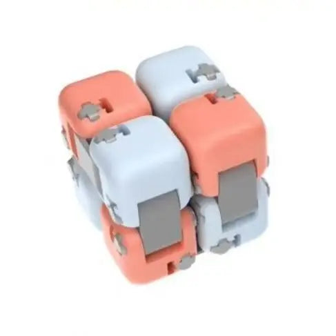 Xiaomi Mitu Colorful Fidget Cube Spinner SevenSurprise Fingertip Building Block Bricks    ToyPuzzle Assembling New decompression