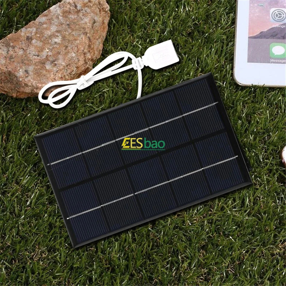 5W USB Portable Solar Charger